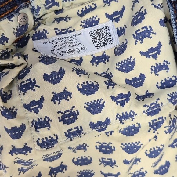 Robert Graham Tailored Kipling Arcade Denim Jeans - Picture 8 of 10